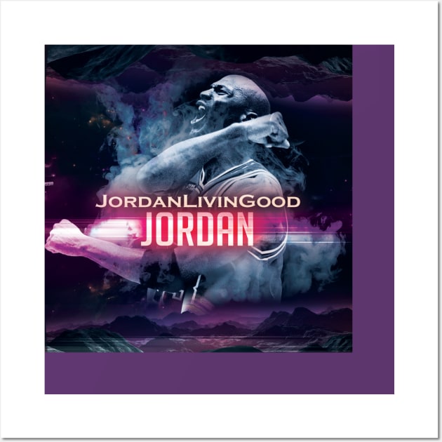 Jordan T-Shirt Wall Art by JordanLivinGood